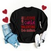 Simply Sage Market Women's Graphic Sweatshirt Valentine's Words - 3 of 4