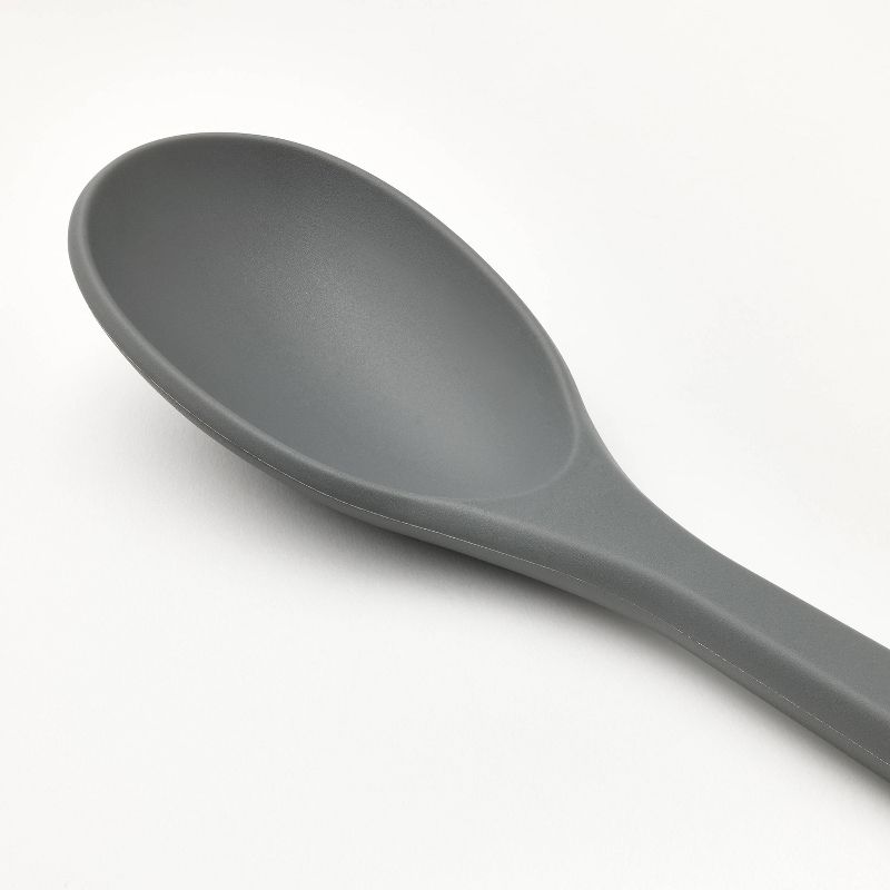 Silicone Solid Spoon Dark Gray - Figmint&#8482;, 4 of 5