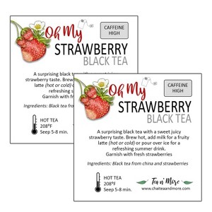 Tea n More Strawberry Cold Brew Black Tea - Pack of 2 - 1 of 4