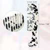 Unique Bargains Women's Heart Style Handheld Wide Tooth Comb for Curly Thick Straight Hair 1 Pc - 2 of 4