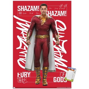 Trends International DC Comics Movie Shazam! Fury of the Gods - Shazam! Unframed Wall Poster Prints - 1 of 4