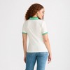 Lands' End Women's Short Sleeve Wide Rib Polo - 2 of 4