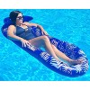 Galvanox Adult Pool Water Loung Floatie Lounger With Headrest - Great For Tanning Relaxing by A Pool, Lake and More! - 4 of 4