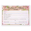 Best Paper Greetings Set Of 5 Floral Bridal Shower Wedding Games, 50 Cards Each Game, 5 X 7 inches - image 2 of 4