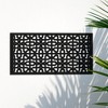Dovelina Metal Outdoor Wall Sign Panels Decorative Screen - 3 Panels - 3 of 4