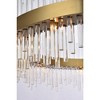 Elegant Lighting Dallas 20 - Light Chandelier in  Satin Gold - 4 of 4