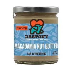 Dastony NON-GMO Crunchy Macadamia Nut Butter - 1 of 4