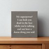 Slickblue My Superpower Quote Sign – Funny Wood Plaque – 7x7 Rustic Humor for Shelf or Desk Décor, Color Options - 2 of 3