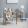 Ninola Design Winter Snow Trees Forest Neutral 56"x46" Woven Throw Blanket - Deny Designs - 2 of 4