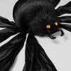 244" Large Flowing Fabric Spider Halloween Decorative Prop Black - Hyde and EEK! Boutique™ - 3 of 3