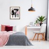 Stupell Industries Fashion Models Glam Watercolor Black Framed Floater Canvas Wall Art - 2 of 4