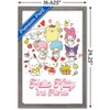 Trends International Hello Kitty and Friends - Kawaii Favorite Flavors Framed Wall Poster Prints - 3 of 4