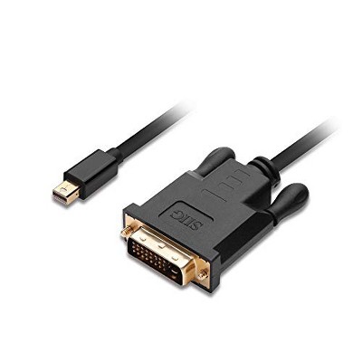 SIIG Mini DisplayPort to DVI 3ft Cable - 3 ft DVI-D/Mini DisplayPort Video Cable for Video Device, HDTV, PC, Computer