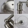 Chloe Lighting Oxa Transitional 3 Light Brushed Nickel Vanity Bathlight 22" Wide - 3 of 4