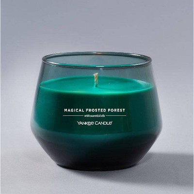 10oz Magical Frosted Forest Studio Collection Glass Candle - Yankee Candle