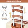 BEAFUP 2-Piece Hard Shell Luggage Set + Bag, Spinner Wheels, and TSA Lock - 20", 24" Lightweight Suitcases for Travel - 4 of 4