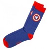 Mens Captain America Classic Shield Symbol Crew Socks - 2 of 4