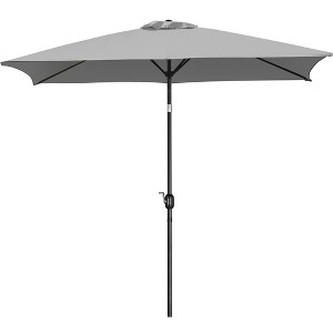 Yaheetech 6.5x10FT Patio Umbrella with Push Button Tilt - 1 of 4