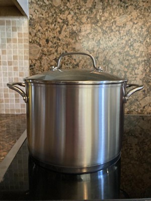 KitchenAid 8-Qt. Stainless Steel and Aluminum Stockpot with Lid