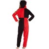 DC Comics Girls' Harley Quinn One Piece Union Suit Pajama Outfit - 3 of 3