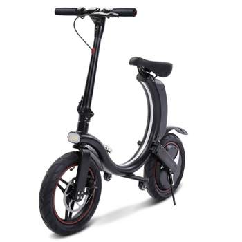 Gyro C2 14" Foldable Step Through Electric Bike - Gray