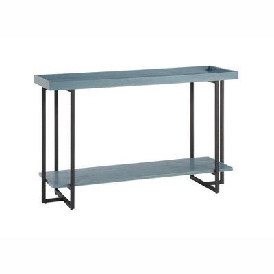 Grislare Rectangular Sofa Table Blue - HOMES: Inside + Out