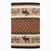 Earth Rugs Eco-Friendly Jute Oval Patch Tread Rug – Moose and Pinecone, 20"x30" - 3 of 3