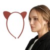 Unique Bargains Women's Cute Frosted Cat Headbands 1 Pc - 2 of 4