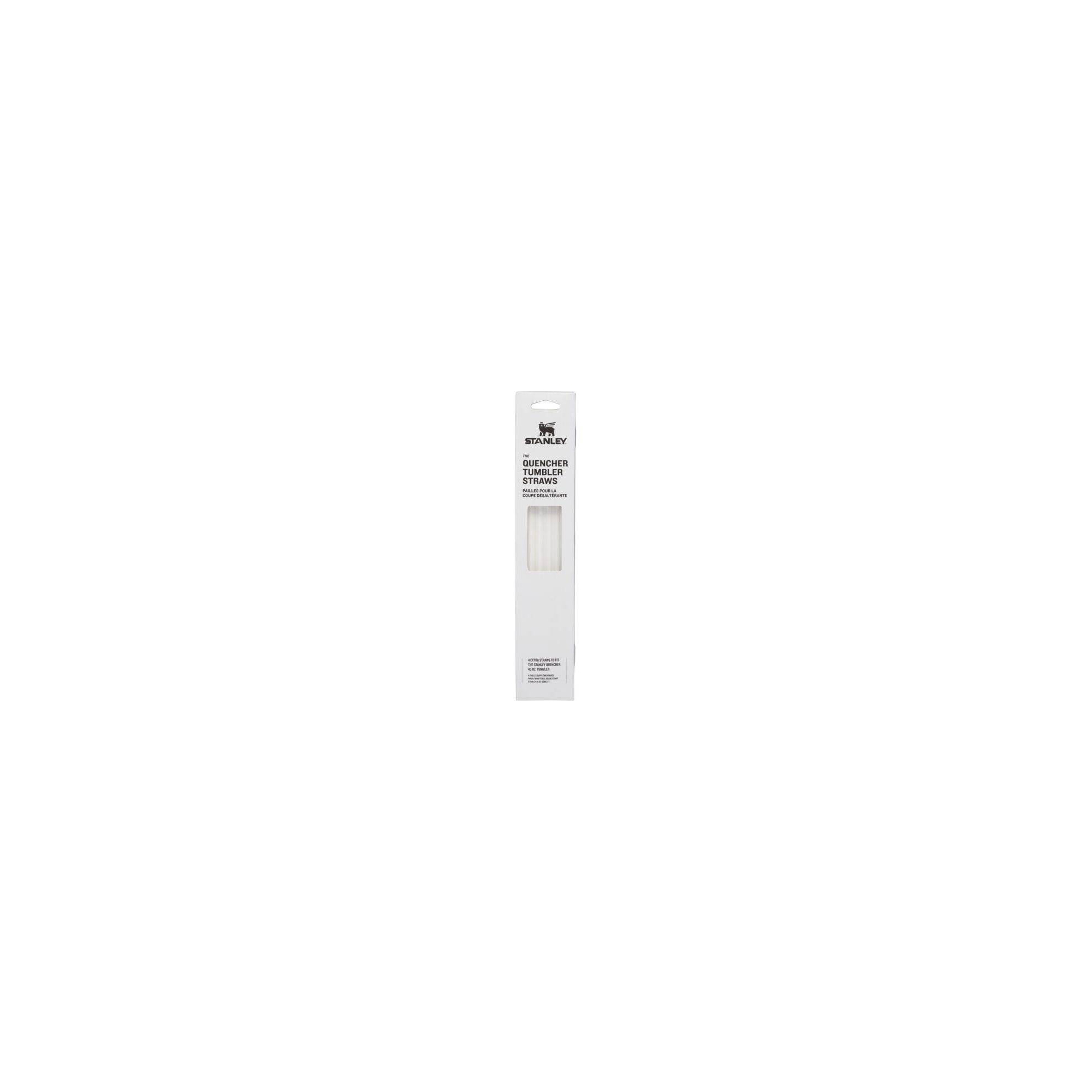 Stanley 4pk 40oz Quencher Tumbler Straws Clear