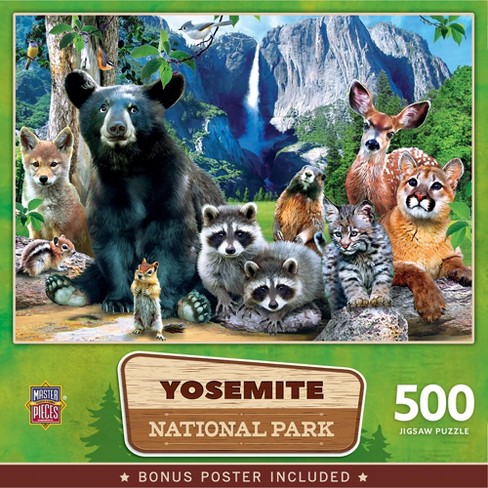 MasterPieces 500 Pieces Jigsaw Puzzle  - Yosemite National Park - 15"x21". - image 1 of 4