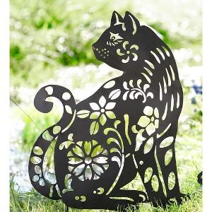 Wind & Weather Metal Animal Silhouette Garden Stake - 1 of 2