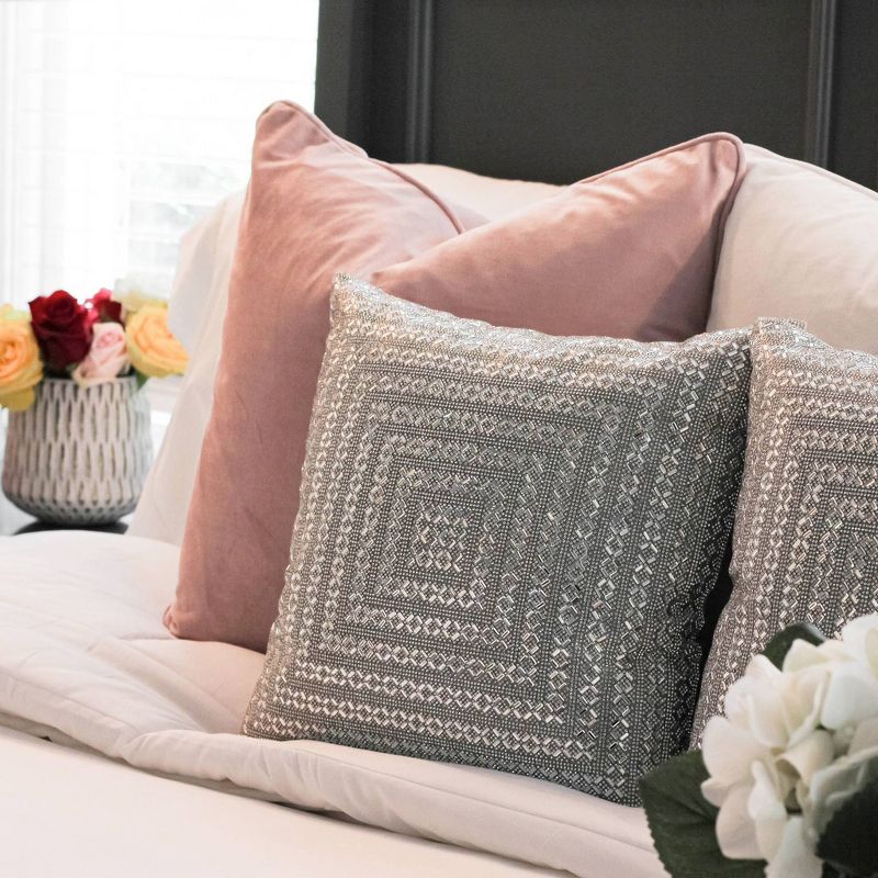 Madison Avenue Square Throw Pillow - Sparkles Home, 2 of 3