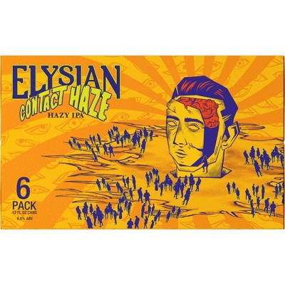 Elysian Contact Haze IPA Beer - 6pk/12 fl oz Cans