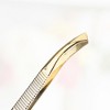 Unique Bargains Women's Anti Slip Eyebrow Clip 3.31"x0.28" Gold Tone Silver Tone - 2 of 4