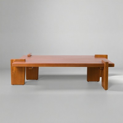 Art Leon Solid Ash Wood Combination Coffee Table