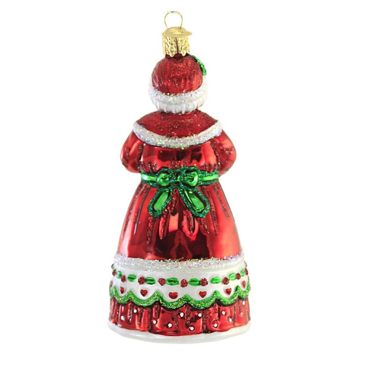 Old World Christmas 5.25 In Mrs. Claus Ornament Coffee Pot Cup Tree Ornaments, 3 of 4