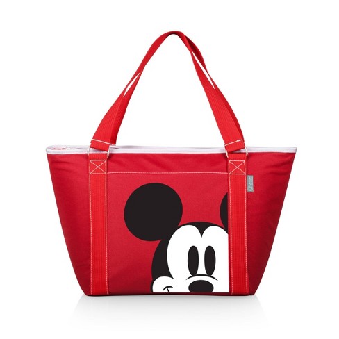 Disney Mickey Mouse and Friends Authentic Licensed Red Lunch bag with