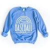 Simply Sage Market Women's Graphic Sweatshirt Baseball Mom Arch - 2 of 4