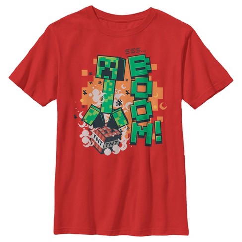 Boy's Minecraft Boom T-shirt Target
