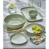 TAG Green Brooklyn Melamine Plastic Dinning Serving Bowl Dishwasher Safe Indoor/Outdoor 12x12 inch Serving Bowl - 2 of 2