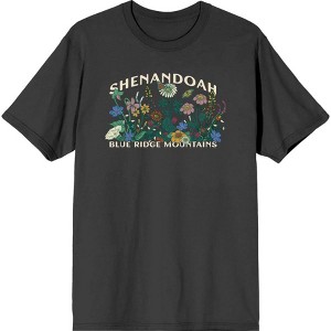 Elevation 7573 Shenandoah Wildflowers Men's Crew Neck Short Sleeve Tee - 1 of 2