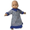 Doll Clothes Superstore Blue School Dress Fits 14-16 Inch Baby Dolls - 3 of 4