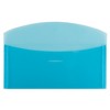 JAM Paper 4 1/4'' x 9 3/4'' 12pk Plastic Envelopes with Tuck Flap Closure - Blue: Filing Accessories, Storage, Letter Size - 2 of 2