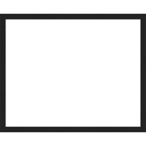 Amanti Art Grace Brushed Metallic Black Narrow Framed Magnetic Dry Erase Board - 1 of 4