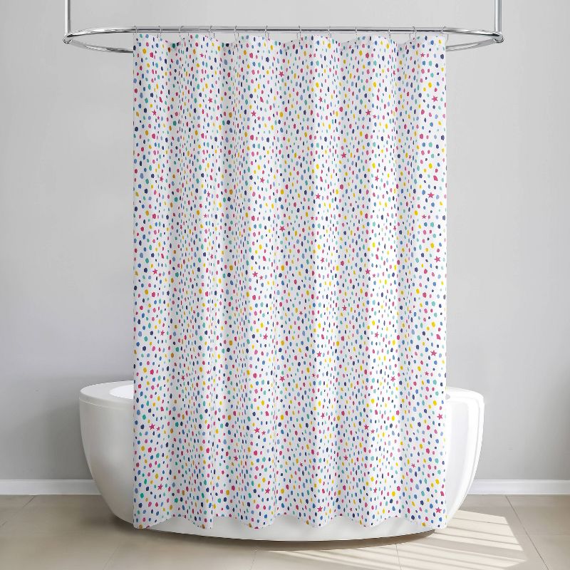 Confetti Dot Kids&#39; Shower Curtain - Allure Home Creations, 5 of 6