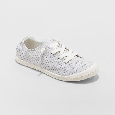 lace canvas sneakers