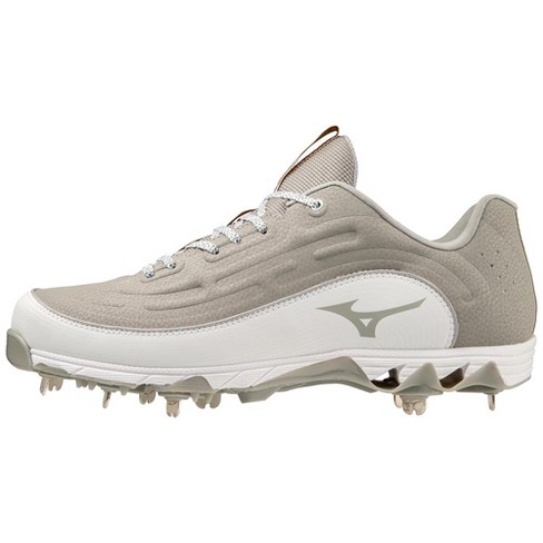 Mizuno 9-spike Ambition 3 Low Men's Metal Baseball Cleat Mens Size 10 In  Color Grey-white (9100) : Target