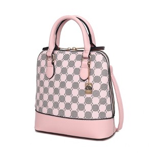 MKF Collection Marjorie Women’s Circular Print Satchel Bag by Mia K - 1 of 4