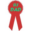 Men's Design By Humans #1 DAD Ribbon By Tank Top - 2 of 2