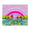 Trademark Fine Art Ania Zwara Opera Rose Rainbow Wood Slat Art - 3 of 4